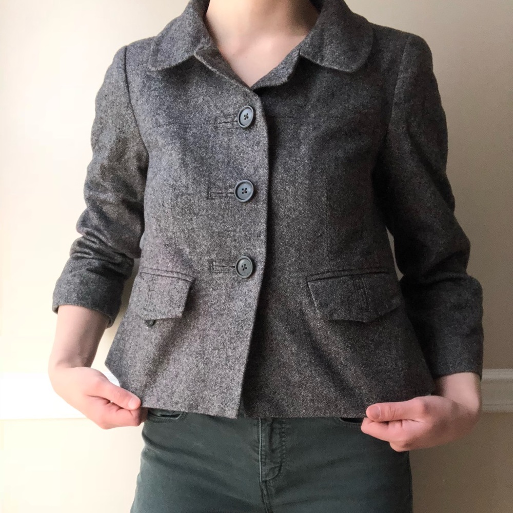 Ann Taylor jacket in gray